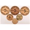 Image 2 : Washington early wooden nickels  (112299)