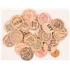 Image 1 : Various States wood nickels  (112456)