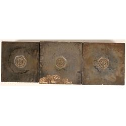 Ancient Coin Reproduction Dies (3)  (112130)