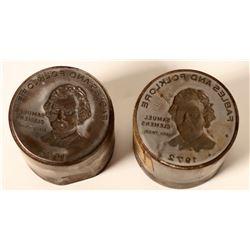 Sam Clemens Commemorative Dies (2)  (112166)