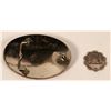 Image 2 : Western Montana Silversmiths Belt Buckle & Howard's Inc. Clothier's Fob (2 Items)  (108298)