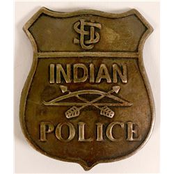 Old West U.S. Indian Police badge   (112753)