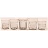 Image 1 : Illinois Vintage Whiskey Shot Glasses (5)  (112586)