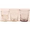Image 1 : Indiana Vintage Whiskey Shot Glasses (3)  (112592)