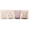 Image 1 : Vintage Whiskey Shot Glass Group (4)  (112588)