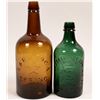Image 1 : Saratoga Mineral Springs Bottles, Backwards "S"  (114280)