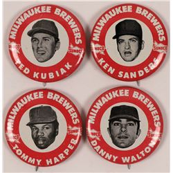 Milwaukee Brewer Baseball Pins  (112520)