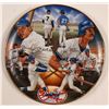 Image 1 : 1987 Don Mattingly and Mickey Mantle Signed Collector Plate  (104093)