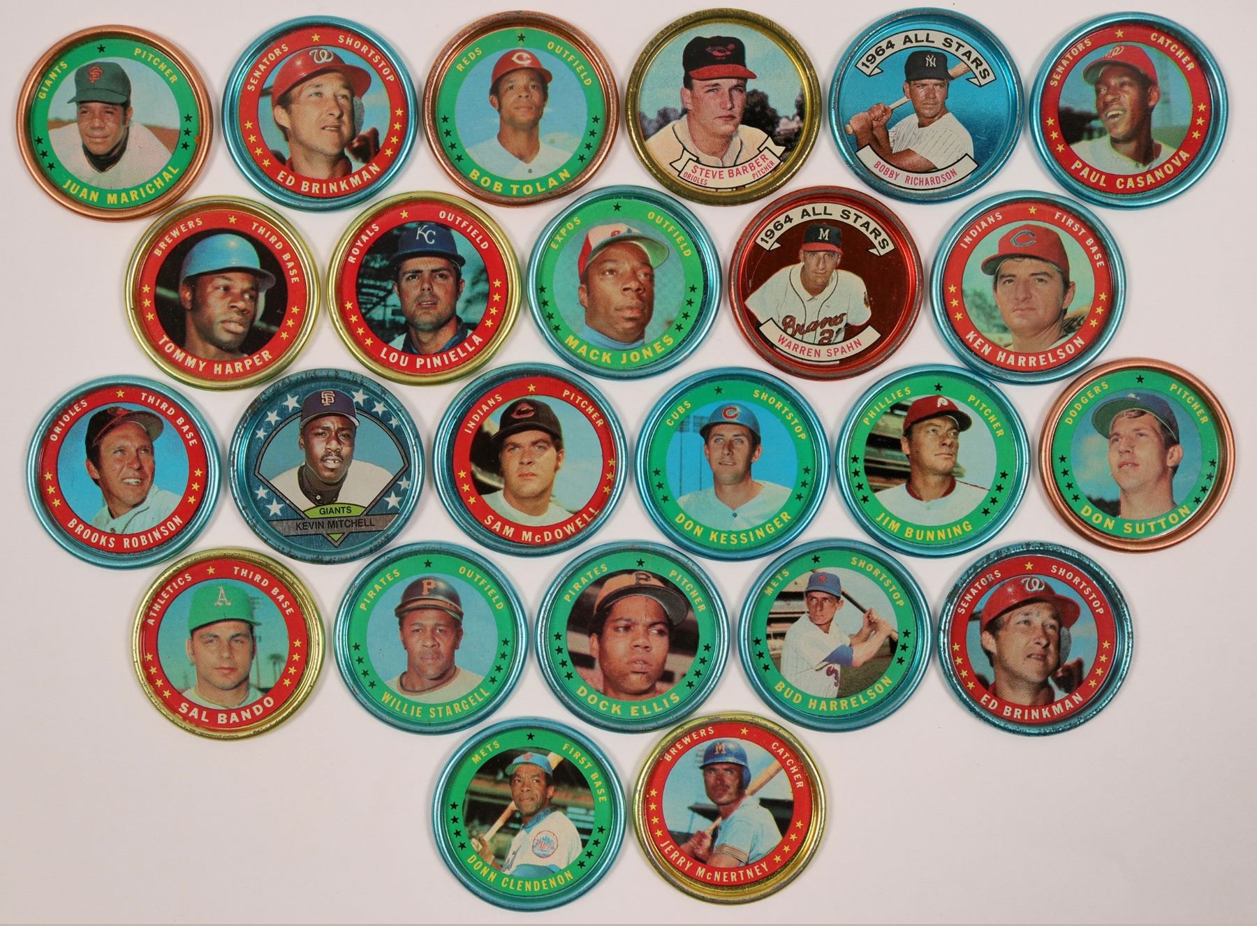 Topps Baseball Coin Collection (112438) Holabird Western Americana