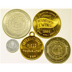 Commemorative Baseball Medals  (112437)