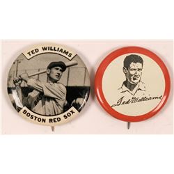 Ted Williams Baseball Photo Pins  (112441)