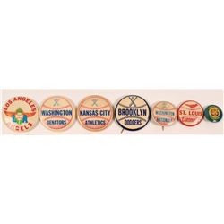 Vintage Team Baseball Pins  (112442)