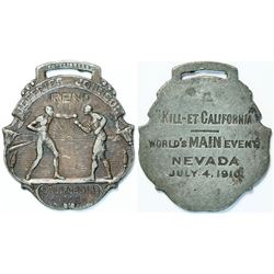 Jeffries/Johnson Boxing Fob  (112561)