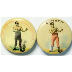 Corbett/Fitzsimmons button studs  (112551)