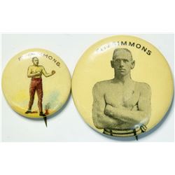 Fitzsimmons Boxing Pins  (112528)