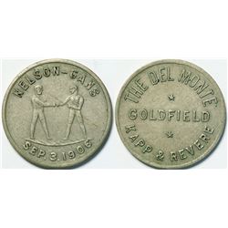 Nelson/Gans Boxing Token  (112544)