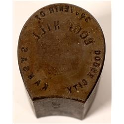 Dodge City Encased Cent Die  (110468)