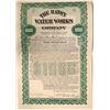 Image 1 : Raton Water Works $1000 Gold Bond, New Mexico Territory  (110916)