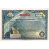Image 1 : Orbital Sciences Stock Certificate; bright colorful, celebrating women in space  (110919)