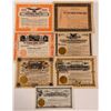 Image 1 : Seven Different Cripple Creek Mining Stock Certificates   (107852)