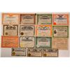 Image 1 : 15 Different Nevada Mining Stock Certificates  (107835)