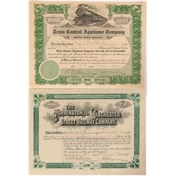 Delaware and Connecticut RR stock  (109963)