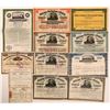 Image 1 : Chicago, Burlington & Quincy Railroad Co Stock Certificate Group (12)  (111113)