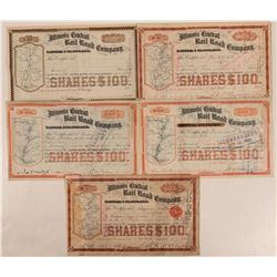 Illinois Central Railroad Co Stocks  (112285)