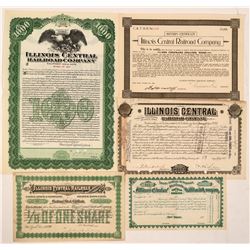 Illinois Central Railroad Co Stocks  (112287)