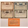 Image 1 : Old Colony Railroad Co. bonds/stock  (110993)