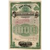Image 1 : Escanaba, Iron Mountain & Western Railroad Co Bond, Michigan, 1890  (111289)