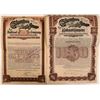 Image 1 : Columbus & Ninth Avenue Railroad Co Bonds (2) in Different Formats, 1893  (111212)