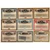 Image 1 : Delaware & Hudson Company Bond Certificates (9)  (111238)