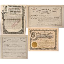 New York and Illinois RR bond/stock  (109966)