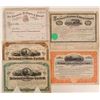 Image 1 : Nice Group of Cincinnati Railroad Stocks (5)  (111306)