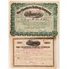 Image 1 : Chartiers Railway Co Stock Certificates (2)  (111252)