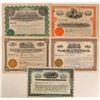 Image 1 : Railroad Equipment Companies Stock Group (5)  (111270)