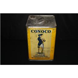 5 GAL OIL CAN CONOCO MINUTE MAN CONTINENTAL OIL CO
