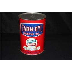 QUART OIL CAN FARM OYL ST PAUL MN CHICAGO IL