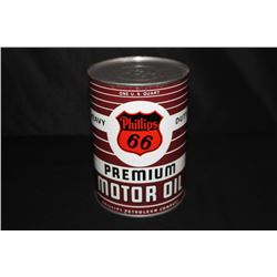QUART OIL CAN PHILLIPS 66 PREMIUM