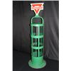 Image 4 : CONOCO OIL CAN RACK PORCELAIN SIGN TOP