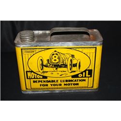1/2 GAL OIL CAN KOCHENDERFER COCHRANE WI RACE CAR