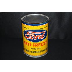 QUART ANTI FREEZE OIL CAN FORD MOTOR CO