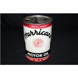 QUART OIL CAN HURRICANE OIL CO SHREVEPORT LA