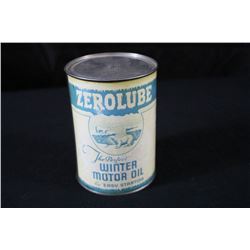 QUART OIL CAN ZEROLUBE PENN GLENN POLAR BEAR