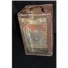 Image 7 : 5 GAL OIL CAN WHITE EAGLE FOR FORDS KAN TEX WYO