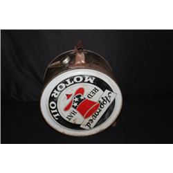 5 GAL ROCKER OIL CAN RED HAT INDEPENDENT
