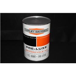 QUART OIL CAN HARLEY DAVIDSON PRELUXE