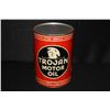 Image 1 : QUART OIL CAN CITIES SERVICE TROJAN MOTOR OIL
