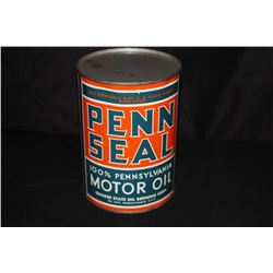 QUART OIL CAN PENN SEAL QUAKER STATE OIL CITY PA